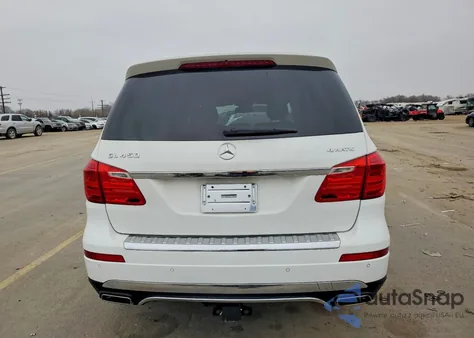 2015 Mercedes-Benz Gl 450 4Matic из США, поврежденный, VIN 4JGDF6EE2FA477700